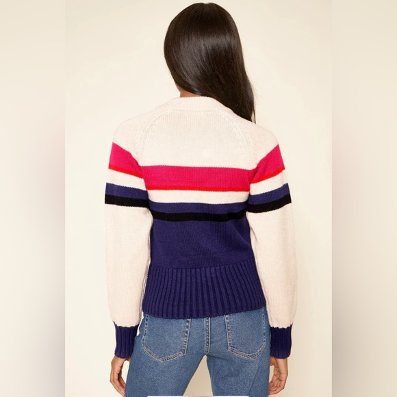 Sugar Lips Haven Stripe Sweater Size med - Picture 2 of 3